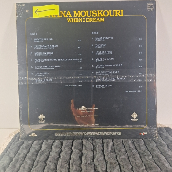 Nana Mouskouri When I Dream LP NEW - Picture 15 of 16